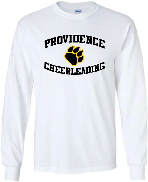 Providence Cheer Long Sleeve T-Shirt- Optional