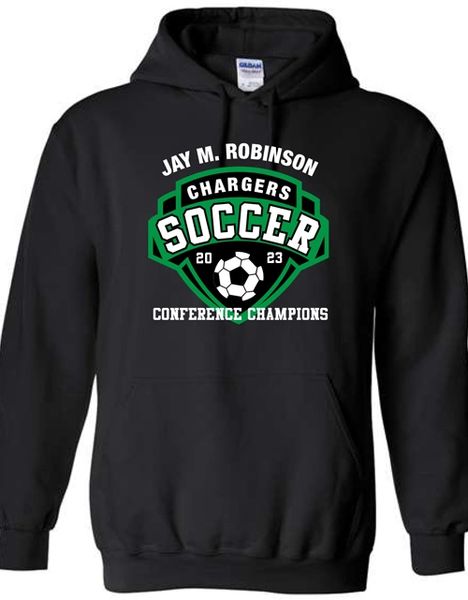 Soccer Hoodie with last name on back