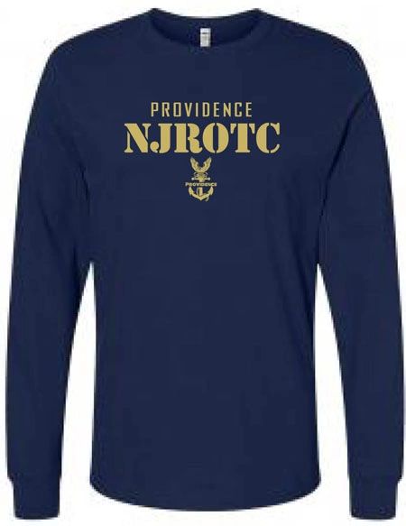 PHS NJROTC YEAR design LONG sleeve T shirt (cotton)