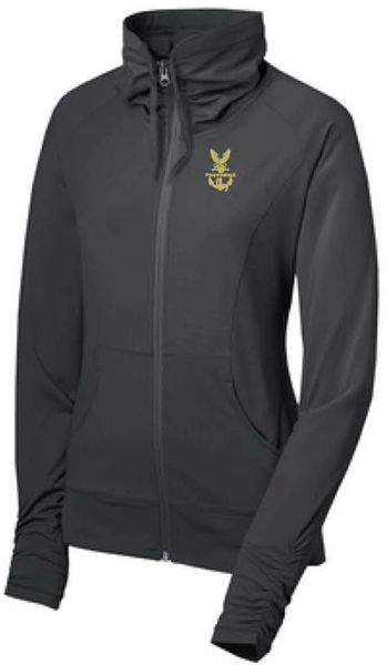 PHS NJROTC Ladies cut Jacket with logo left chest