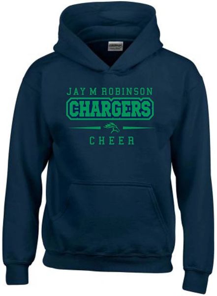 3 Piece Cheer Package- Hoodie, T-Shirt, and long sleeve cotton shirts