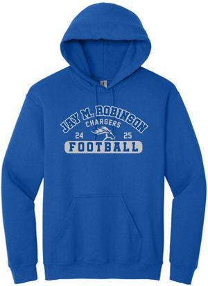 3 Piece football Package- Hoodie, T-Shirt, and long sleeve cotton shirts