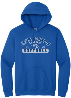 3 Piece Softball Package- Hoodie, T-Shirt, and long sleeve cotton shirts