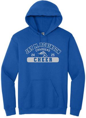 3 Piece Cheer Package- Hoodie, T-Shirt, and long sleeve cotton shirts