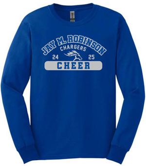 Cheer long sleeve cotton shirt