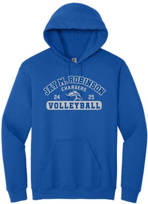 3 Piece Volleyball Package- Hoodie, T-Shirt, and long sleeve cotton shirts