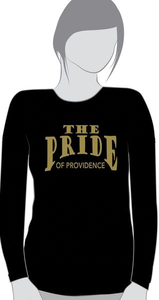 Q. Providence Band Black Ladies cut long sleeve t-shirt