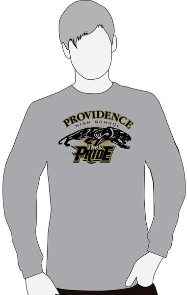 F. Providence Band Graphite Gray long sleeve t-shirt