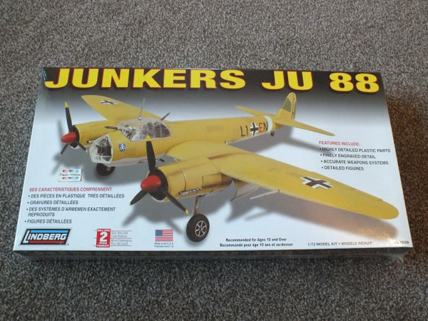 Lindberg Kits Junkers Ju 88