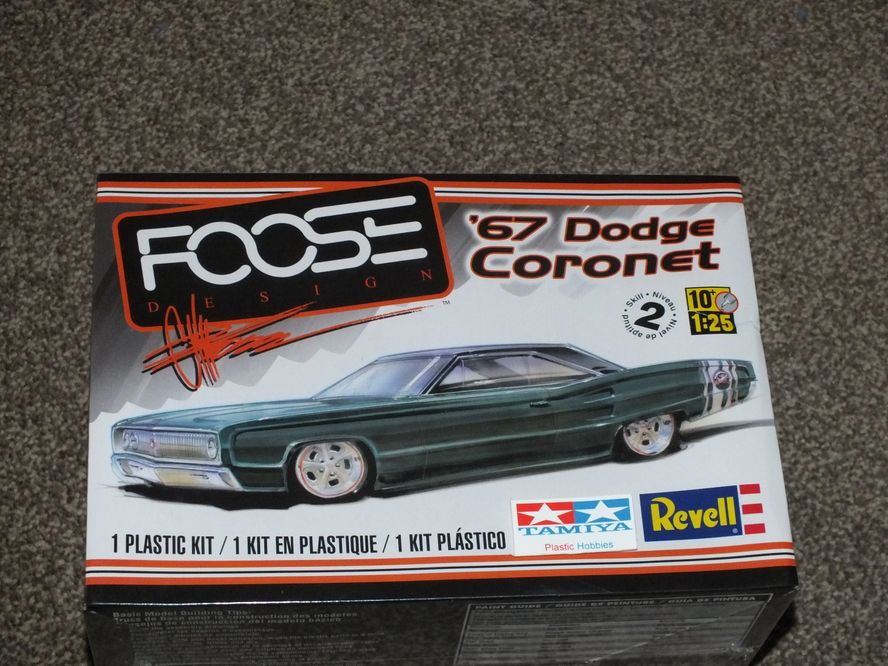 Revell 67 Dodge Plastic Model Kit Car & Truck Kits Hobbies