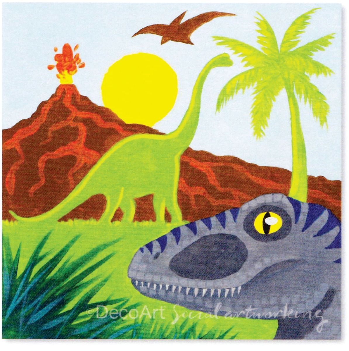 Dinosaurs Kingdom - Paint with Diamonds