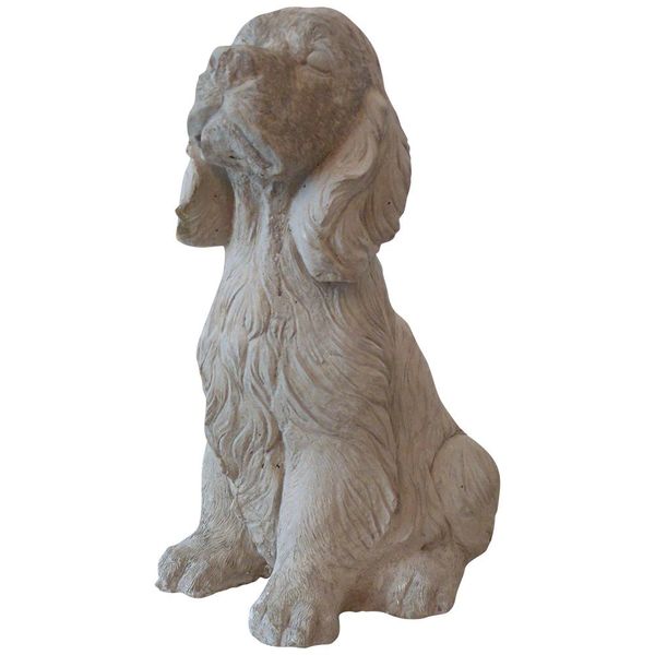 english springer spaniel garden statues