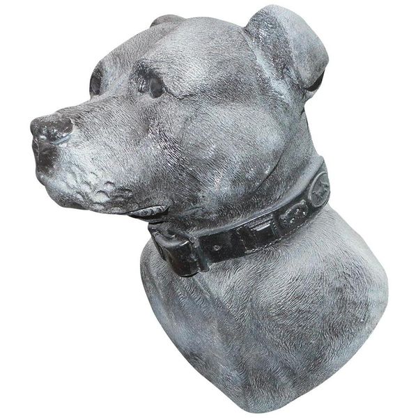 resin staffordshire bull terrier garden ornaments