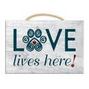 Love Lives Here! - Rectangle Sign