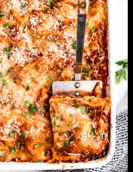 Lasagna Family Meal | organic lunch box, meal prep, Delivery