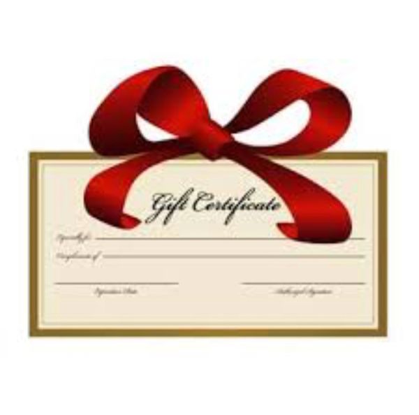 Gift Certicate