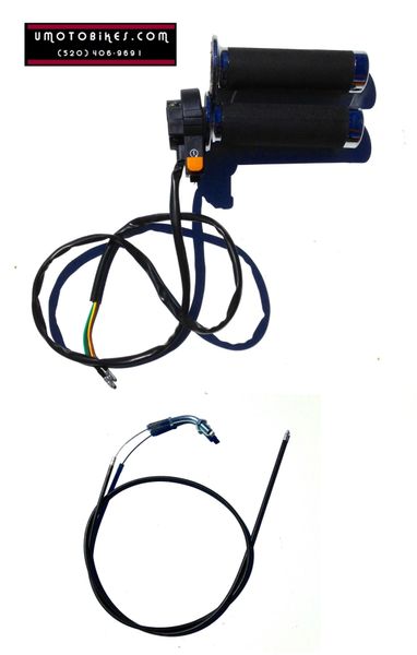 2-STROKE MOTORIZED BICYCLE THROTTLE ASSEMBLY WITH KILL SWITCH - Rs=w:600,h:600