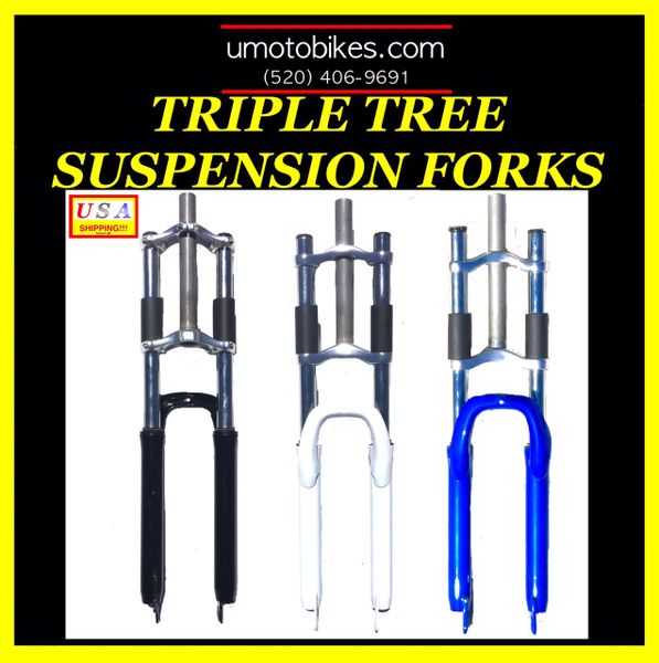 Triple tree hot sale fork bicycle