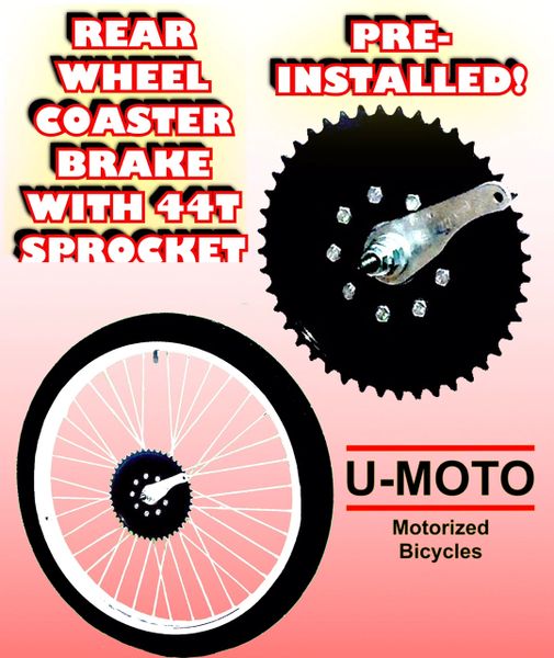 heavy duty motorized bike wheels