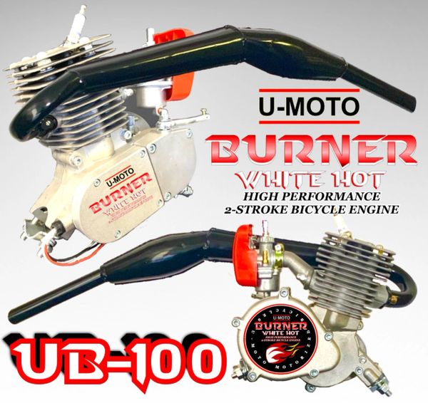 BURNER B-100 (TM) THUNDER ONE HUNDRED 80CC/100CC 2-STROKE BICYCLE ENGINE UPGRADE