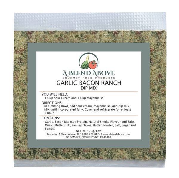 Garlic Bacon Ranch Dip Mix