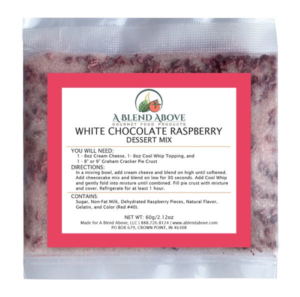 White Chocolate Raspberry Dessert Mix