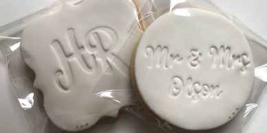 Personalised Cookies for your wedding