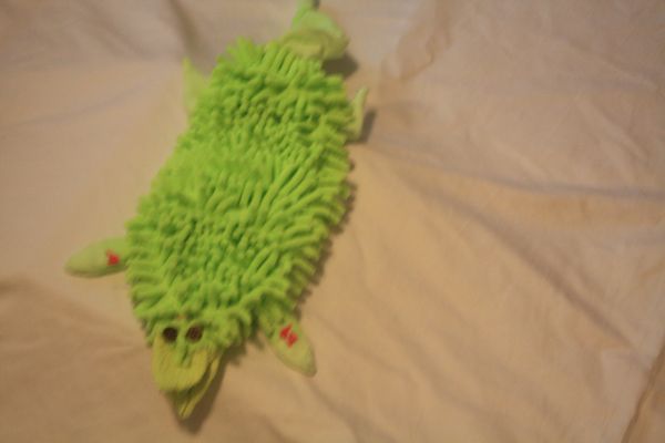 OUR MEDIUM SIZE BRIGHT GREEN GATOR IS MAGNIFCENT.