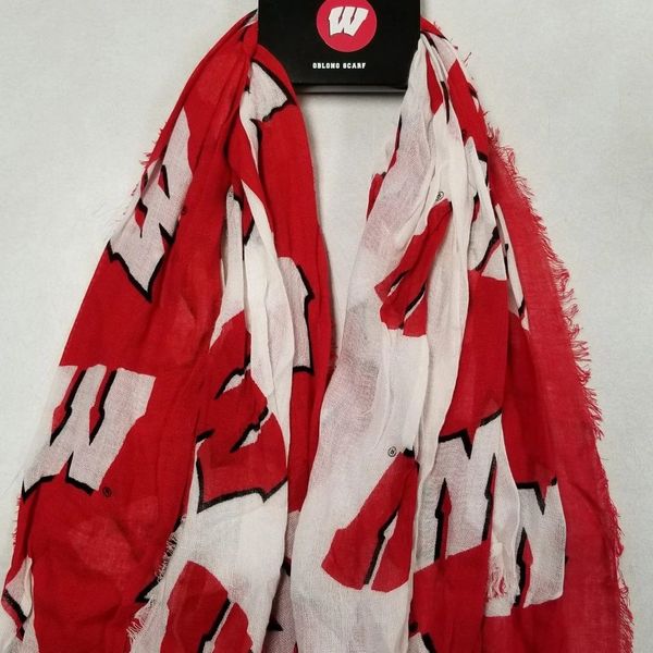 Wisconsin Badgers Infinity Scarf Oblong