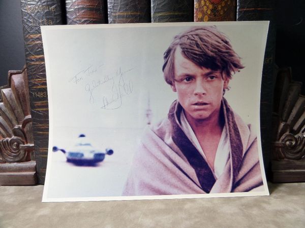 Star Wars Actor Mark Hamill Signed Autograph JSA Authenticated