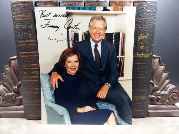 President Jimmy Carter with Rosalynn in Oval Office New 8x10 Photo
