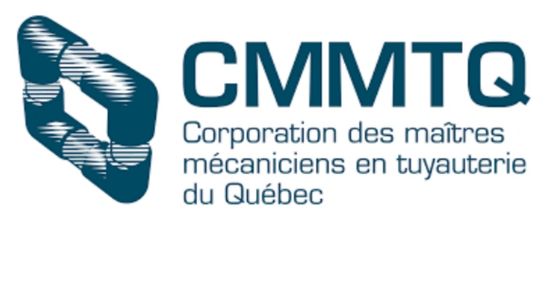 Membre de La Corporation des maîtres mécaniciens en tuyauterie du Québec. CMMTQ