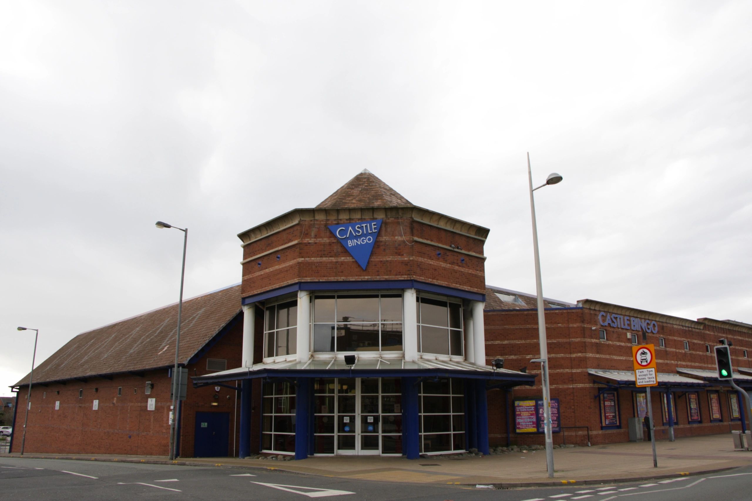 A photograph of the outside of our Bootle club during the day