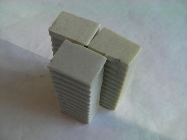 Unscented Olive Oil & Green Clay - 3 bars