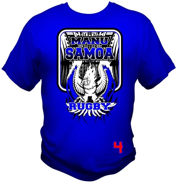 T-Shirt: Manu Samoa Eagle by One Tribe Graffix