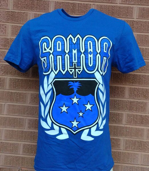 T-Shirt - Samoa Shield Blue