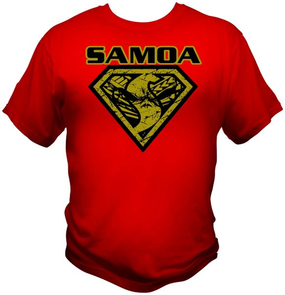 T Shirt: Super Samoan 2 Colours