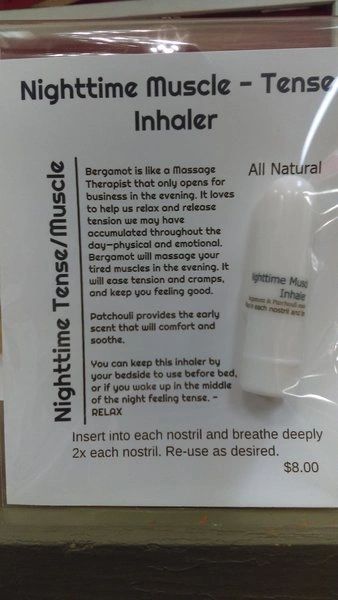 Nighttime Muscle - Tense Inhaler