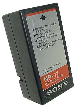 Sony NP 11 Battery Rebuild
