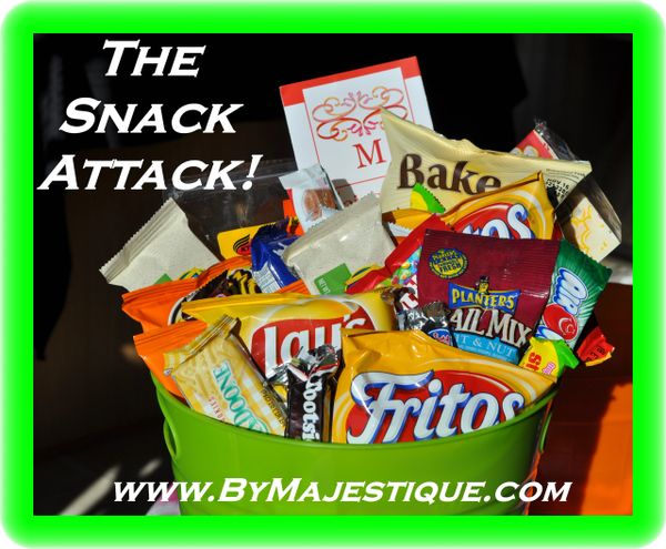 Game On! The Extreme Snack Basket