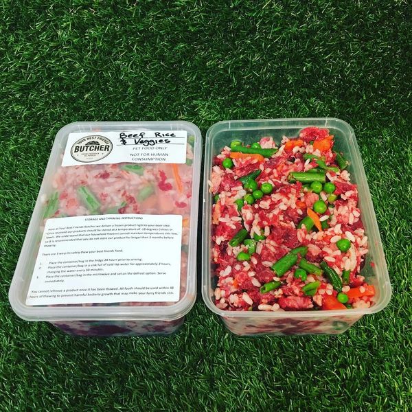Beef, Rice & Vegetables - 1kg pack