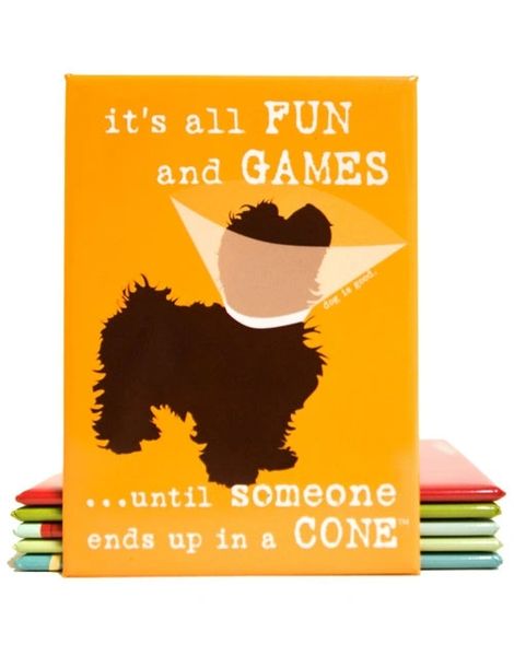 Decorative Magnet: Fun and Games