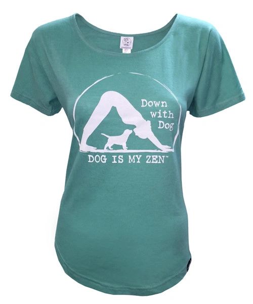 Ladies Down With Dog T-Shirt
