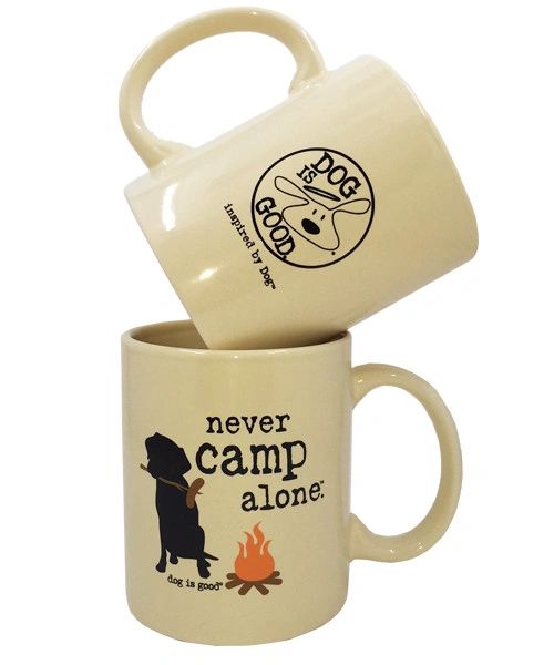 Never Camp Alone Mug