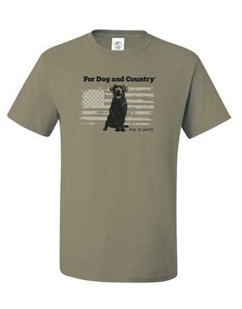 For Dog and Country- Men's Tee Shirt