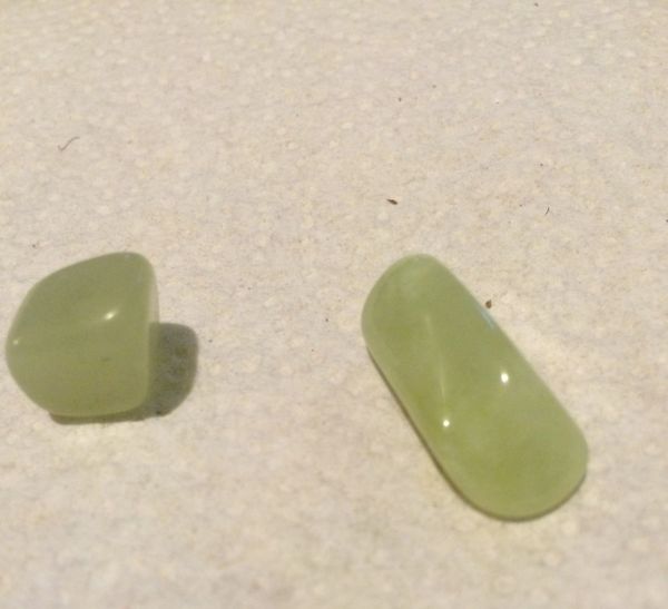 Green calcite