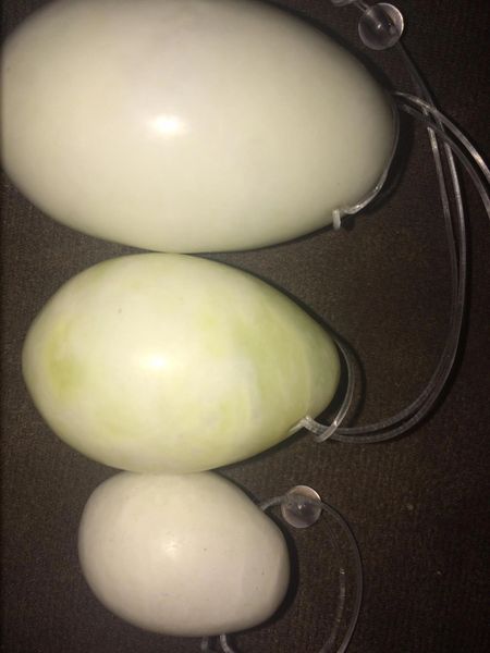 Jade Flourite Yoni Egg set