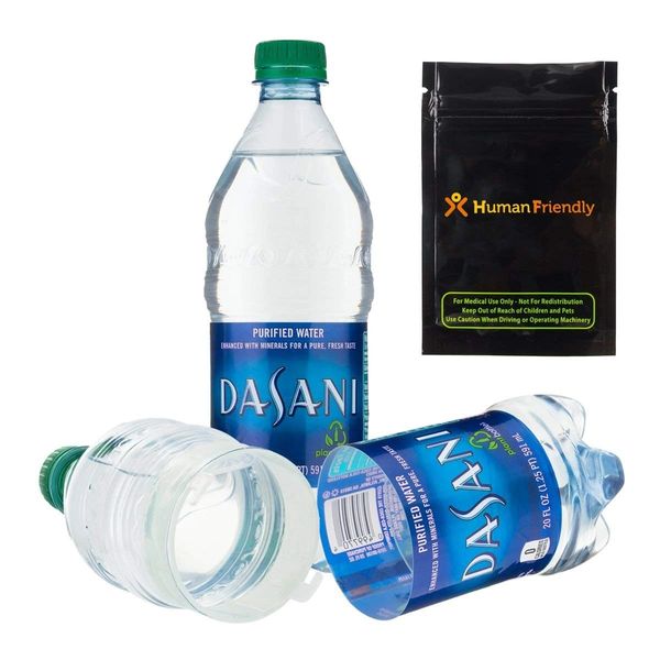 Diversion Safe- Clear Water Bottle Stash Safe