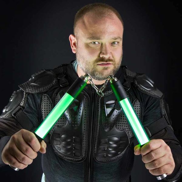 Light Up LED Nunchucks | Spy and Houdini Escape Gadgets