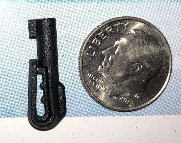 Micro Clip Non Metallic Escape Handcuff Key - J&L Self Defense Products